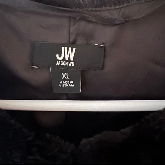 Jason Wu Black Faux Fur Vest bolero - Picture 7 of 10